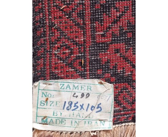 Tappeto tribale persiano in lana – Iran, XX secolo