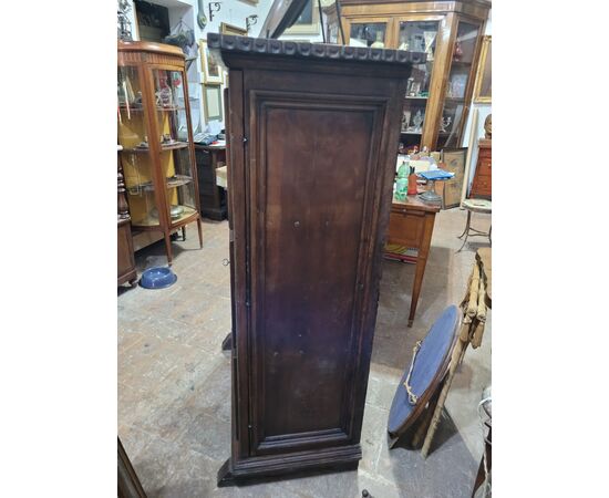 '600s era walnut wood cabinet, central Italy
