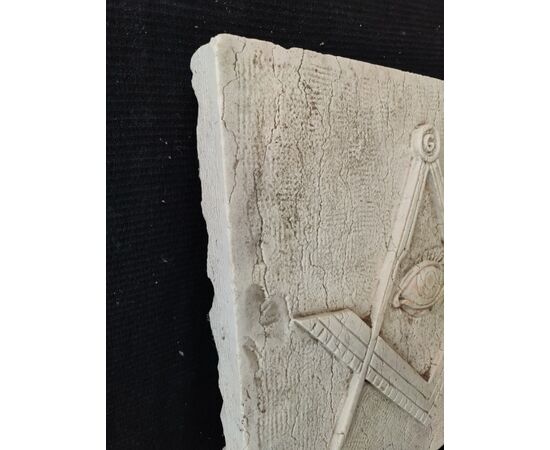 Elegante stemma massonico - 41 x 41 cm - Venezia