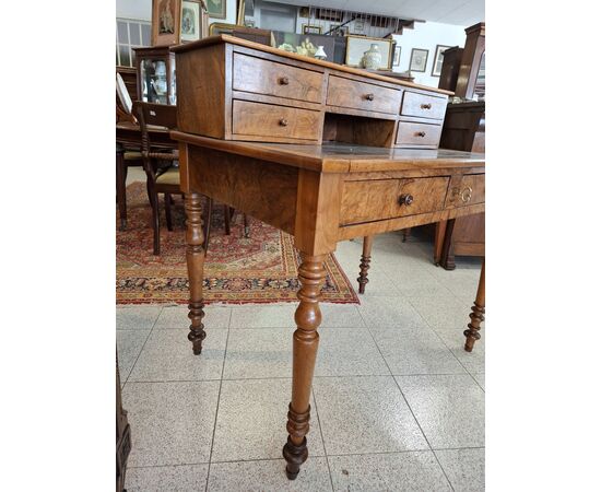 Louis Philippe desk with riser