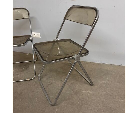 Pair of "Plia" chairs for Anonima Castelli 1967 – Giancarlo Pieretti.