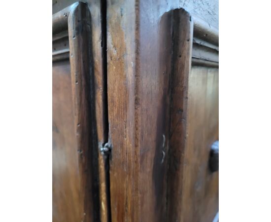 '600s era walnut wood cabinet, central Italy