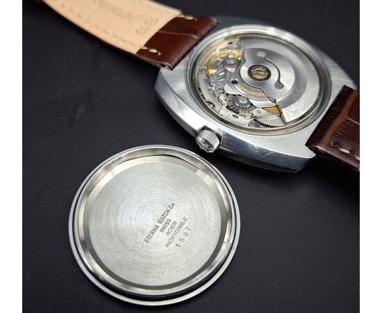 Eterna matic 2002 automatic wristwatch, circa 1973