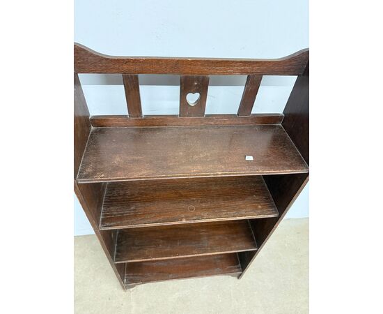 Antico Etagere libreria pensile vintage rovere, '800 Makers Bristol, 111x60x21