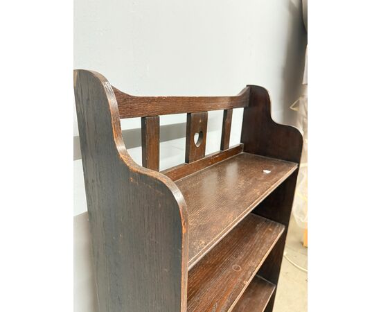 Antico Etagere libreria pensile vintage rovere, '800 Makers Bristol, 111x60x21