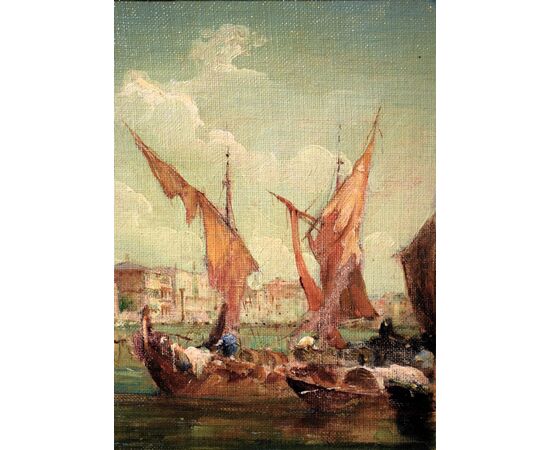 Pair of Venetian Views