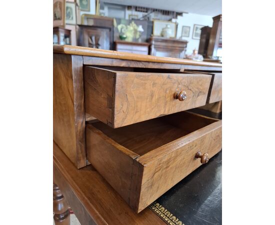 Louis Philippe desk with riser
