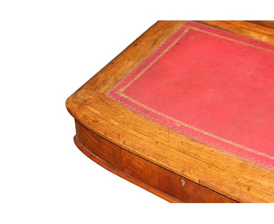 Victorian-style English Davenport travel desk from the second half of the 1800s