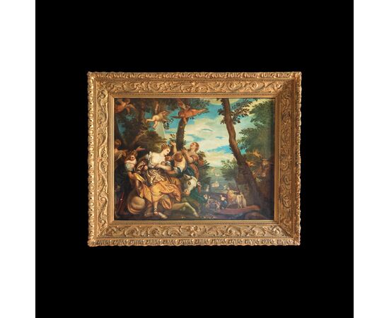 Paolo Veronese copy, Verona 1528 - Venice 1588; The Rape of Europa, Duke of Aosta Collection, late 19th century early 20th century, oil on canvas