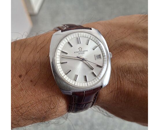 Eterna matic 2002 automatic wristwatch, circa 1973