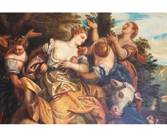 Paolo Veronese copy, Verona 1528 - Venice 1588; The Rape of Europa, Duke of Aosta Collection, late 19th century early 20th century, oil on canvas