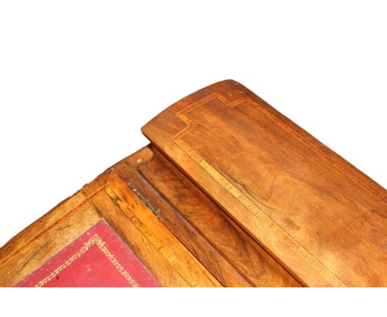 Victorian-style English Davenport travel desk from the second half of the 1800s