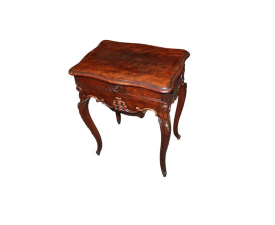 Louis Philippe style mahogany work table