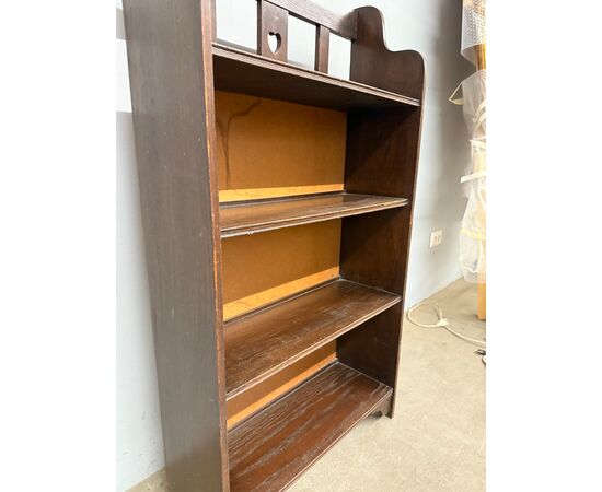 Antico Etagere libreria pensile vintage rovere, '800 Makers Bristol, 111x60x21