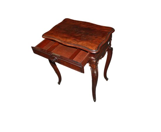 Louis Philippe style mahogany work table