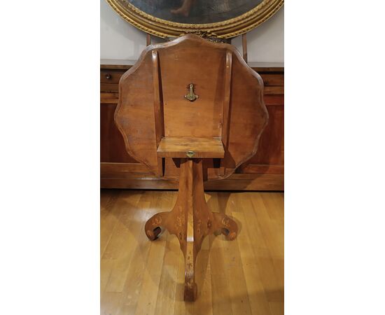 CARLO X INLAID SAIL TABLE, EARLY 19TH CENTURY