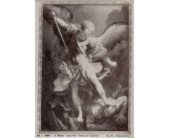 Saint Michael the Archangel, circle of Guido Reni (1575 - 1642)
