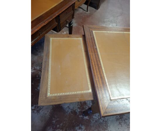 Louis Philippe mahogany desk with writing surface
