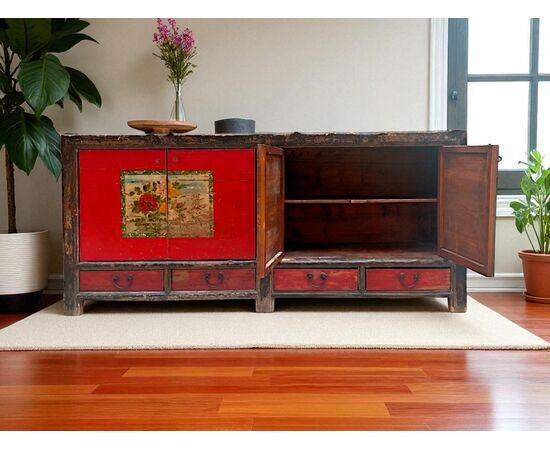 Credenza cinese laccata