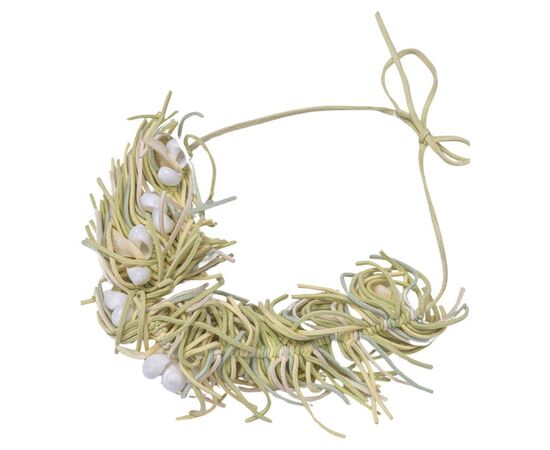 Rope necklace with shells - O/6160.
