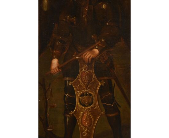 Saint Michael the Archangel, Lombard painter of the 17th century