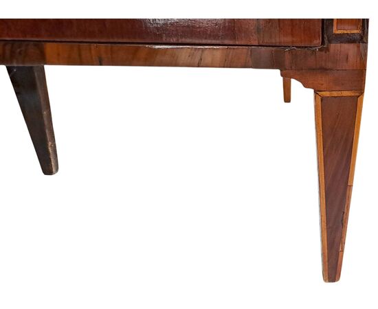 INLAID NIGHTSTAND - LOMBARDY - LOUIS XVI