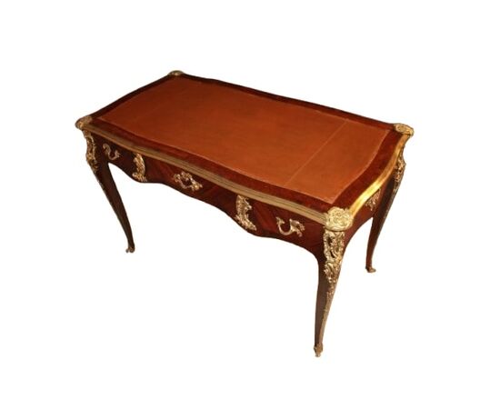 Beautiful Louis XV style diplomatic desk from 19th century France