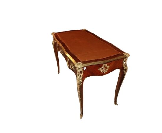 Beautiful Louis XV style diplomatic desk from 19th century France