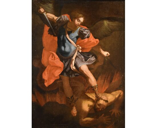 Saint Michael the Archangel, circle of Guido Reni (1575 - 1642)