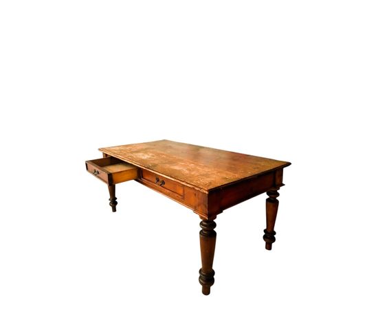 Grande tavolo scrivania del 1800
