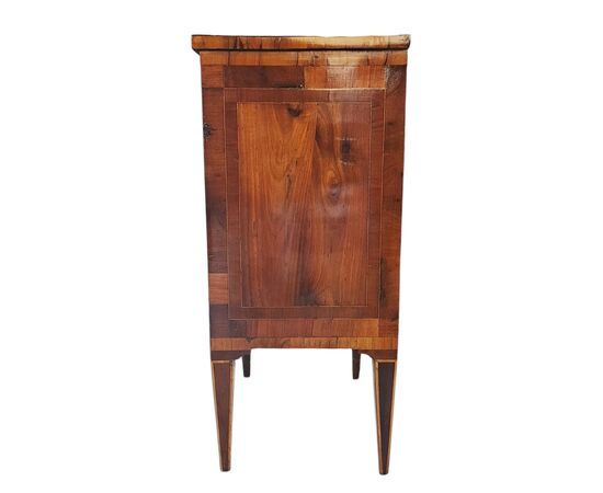 INLAID NIGHTSTAND - LOMBARDY - LOUIS XVI