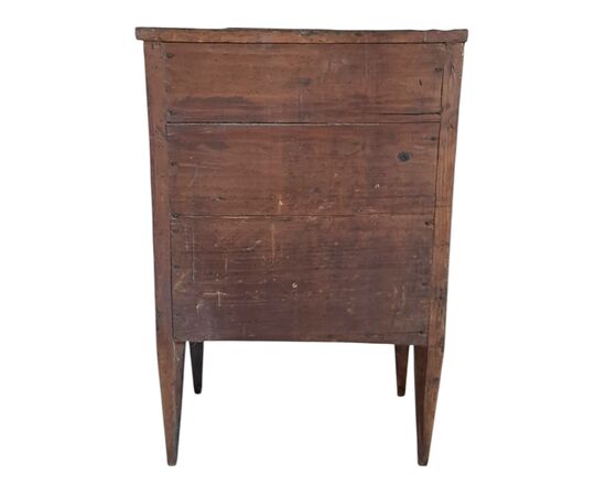 INLAID NIGHTSTAND - LOMBARDY - LOUIS XVI