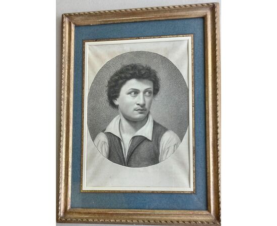 Ritratto di Giuseppe Quarenghi, allievo dell'Accademia Carrara