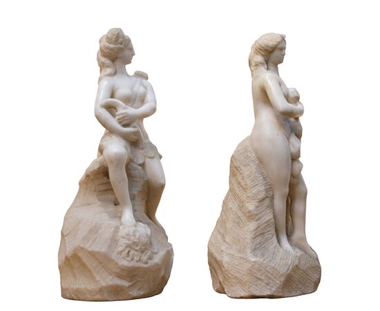 Female hunting figures