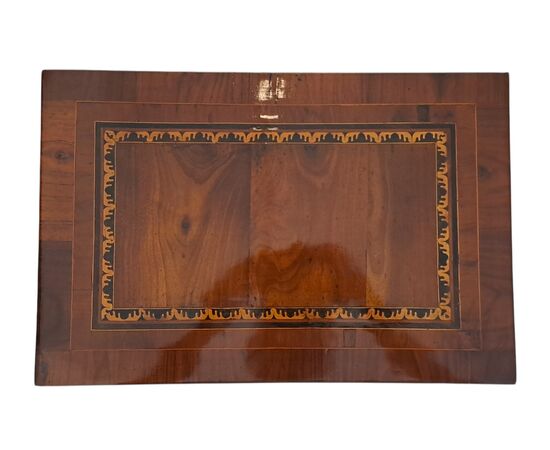 INLAID NIGHTSTAND - LOMBARDY - LOUIS XVI
