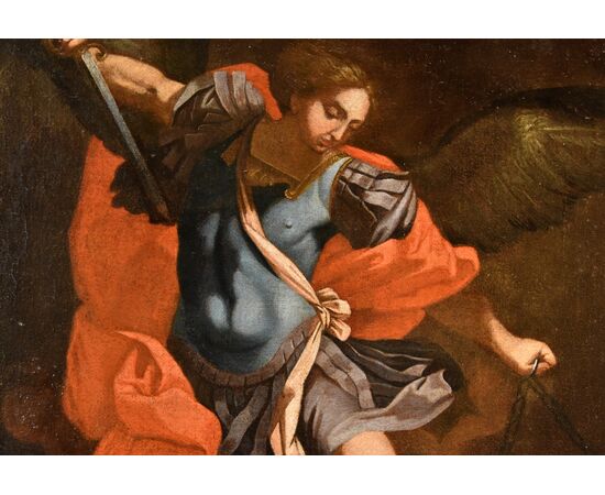 Saint Michael the Archangel, circle of Guido Reni (1575 - 1642)