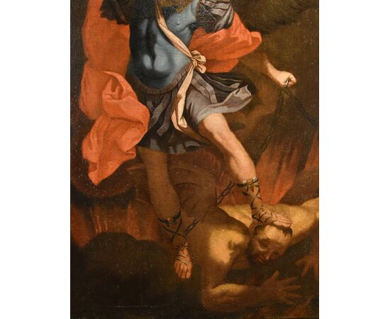 Saint Michael the Archangel, circle of Guido Reni (1575 - 1642)