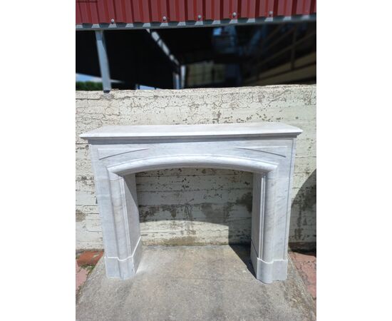 Marble fireplace H 105 - W 128 - D 38.5