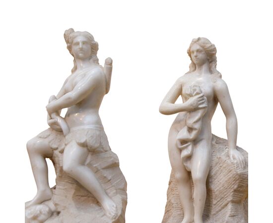 Female hunting figures