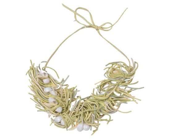Rope necklace with shells - O/6160.