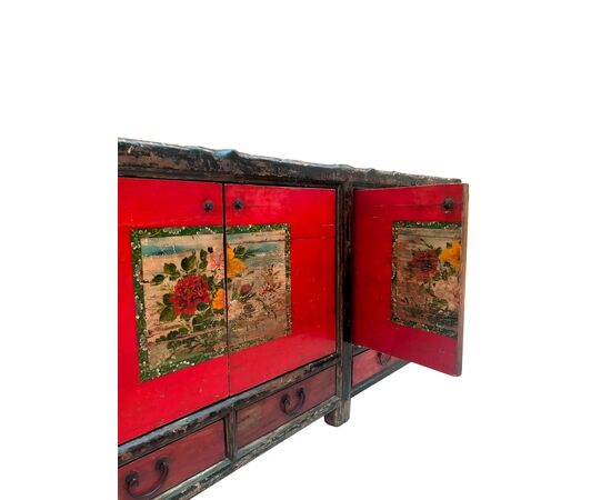 Credenza cinese laccata