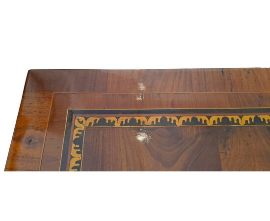 INLAID NIGHTSTAND - LOMBARDY - LOUIS XVI