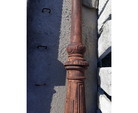 Cast iron lamppost