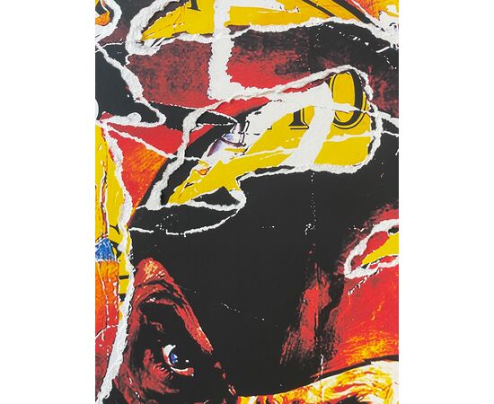 Diabolik - Mimmo Rotella (1918-2006)
