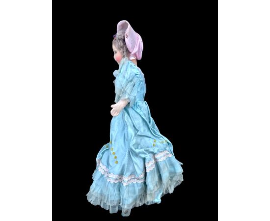 Cloth doll 'Lenci fabric'. Lenci manufacture, Turin.