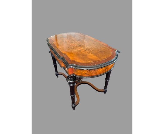 Inlaid coffee table
