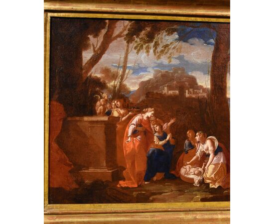 Moses Saved from the Waters, Workshop of Nicolas Poussin (Les Andelys 1594 - Rome 1665)