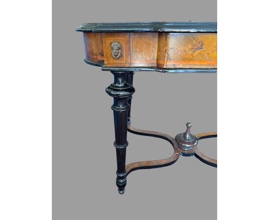Inlaid coffee table