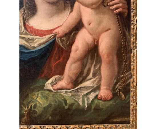 Gaspare Diziani (Belluno 1689 – Venezia 1767) - Madonna col Bambino.