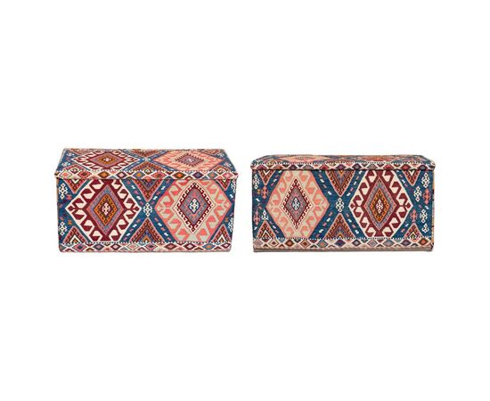 Coppia di cassapanche - n.823 e 824. -